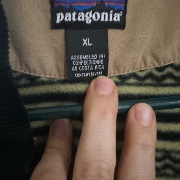 Patagonia vintage Nuevo range coat barn jacket work wear aztec synchilla - Picture 10 of 16